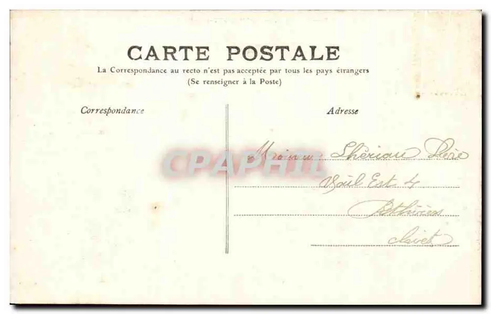 Rochefort-sur-Mer — 4ème Dépôt des Bouïpages de la Plotte — Caserne de la Plotte — Éditeur : Thécle Grenmon - Reverso