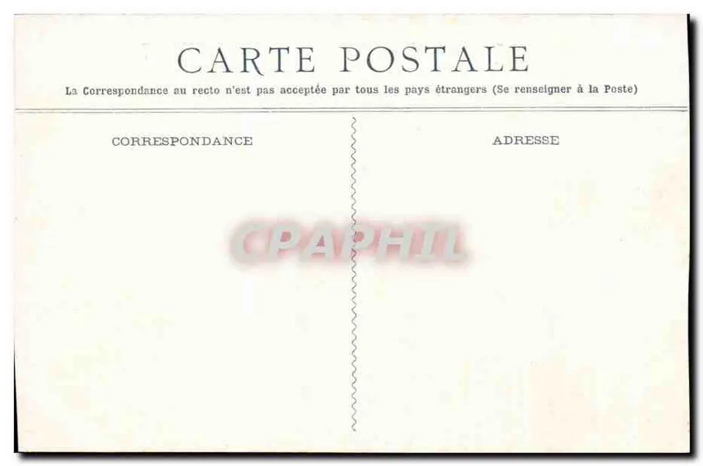 Ajaccio — Vista geral — editor não visível - Verso