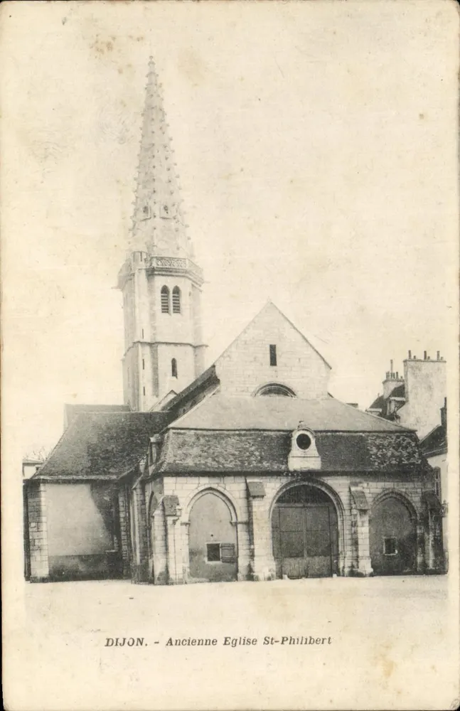 Dijon — Antiga Igreja de São Filiberto - Frente