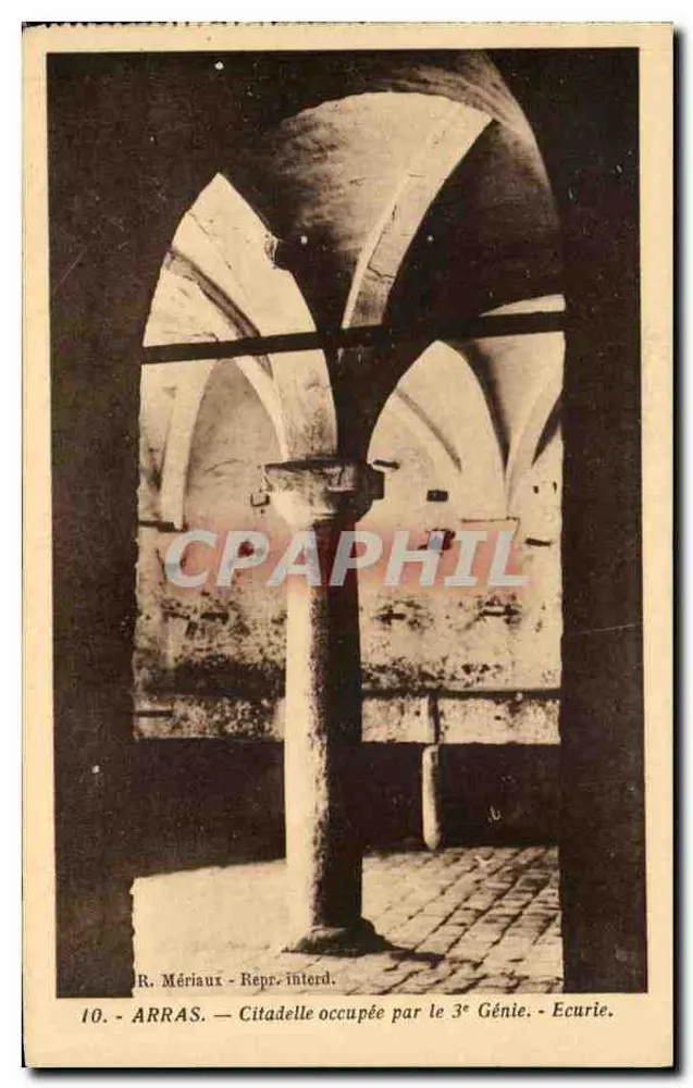 Arras — Zitadelle belegt vom 3. Ingenieurregiment — Ställe - Vorderseite