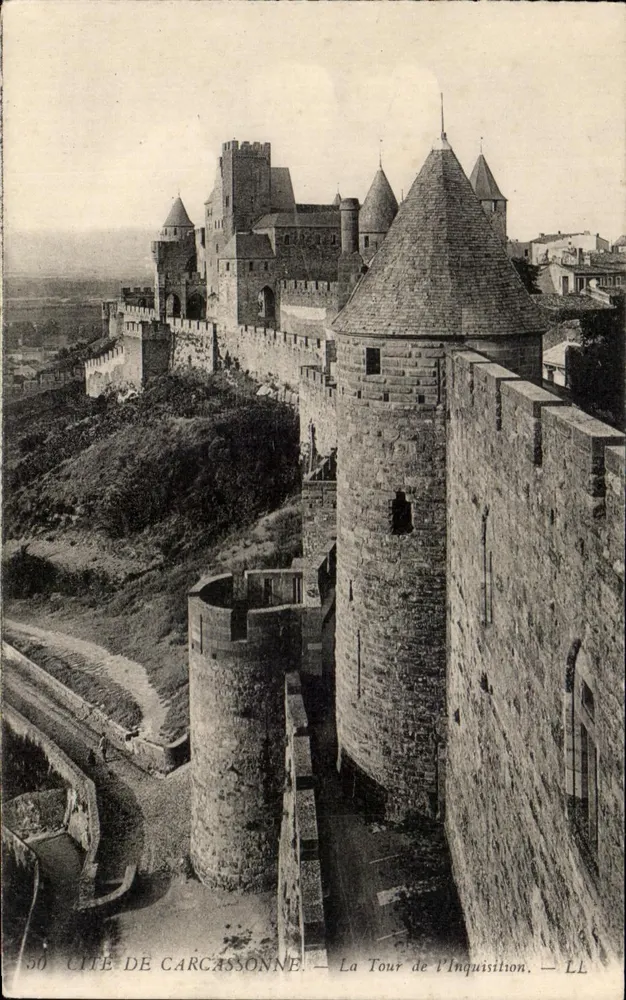 Cité de Carcassonne — Die Türme der Inquisition — LL - Vorderseite