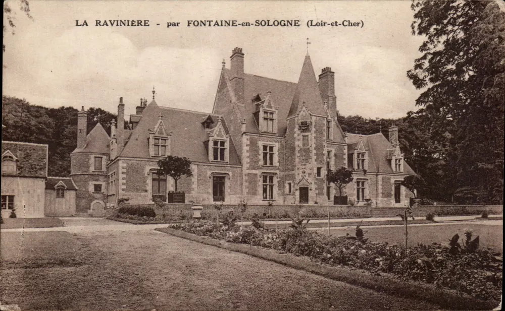 La Ravinière - von Fontaine-en-Sologne (Loir-et-Cher) - Vorderseite