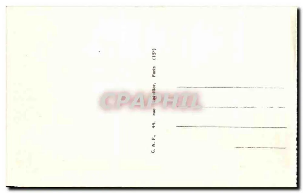 Cheverny — O Castelo — Fachada Norte — LL.128 - Verso