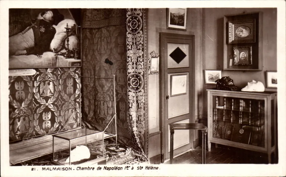 Malmaison - Quarto de Napoleão 1º em Saint-Hélène - Frente
