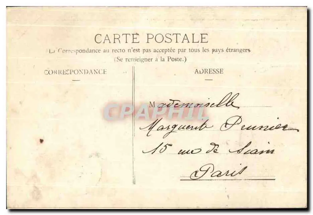Alrededor de BESANÇON — La Cascada del Creux de l'Enfer — editor Mollik, n° 533 - Reverso