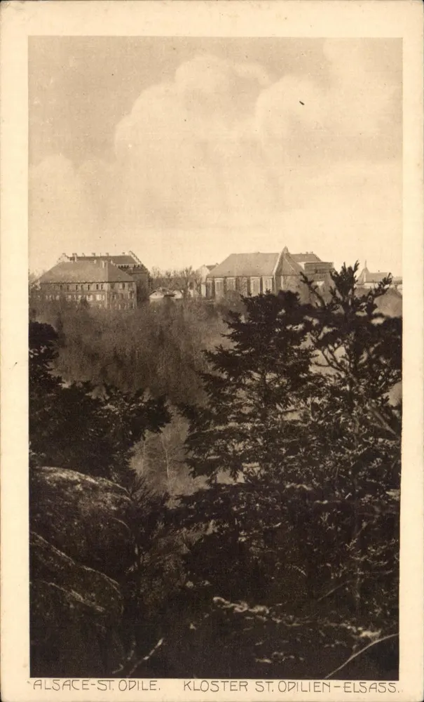 Elsass-St. Opile — Kloster St. Opilien — Verlag W.S.S. Str. n°124 - Vorderseite