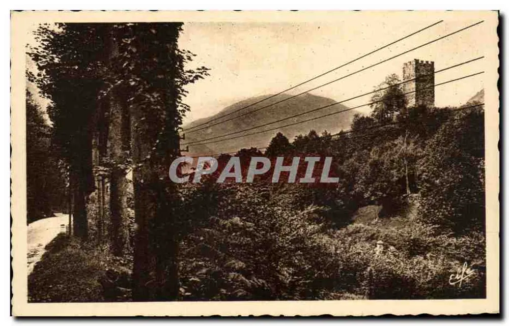 Luchon - La Tour de Castelvillil — Route du Lys — Editions Labouchètes, Toulouse - Vorderseite