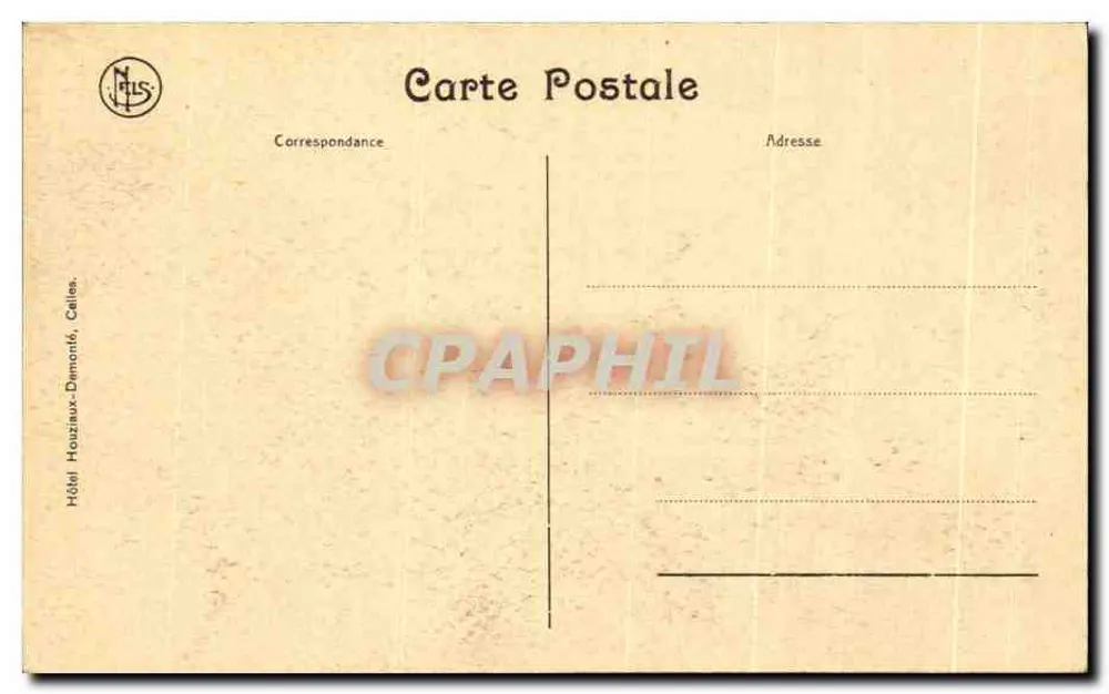 Castelo de Noisy — Celles — editor N. Lais - Verso