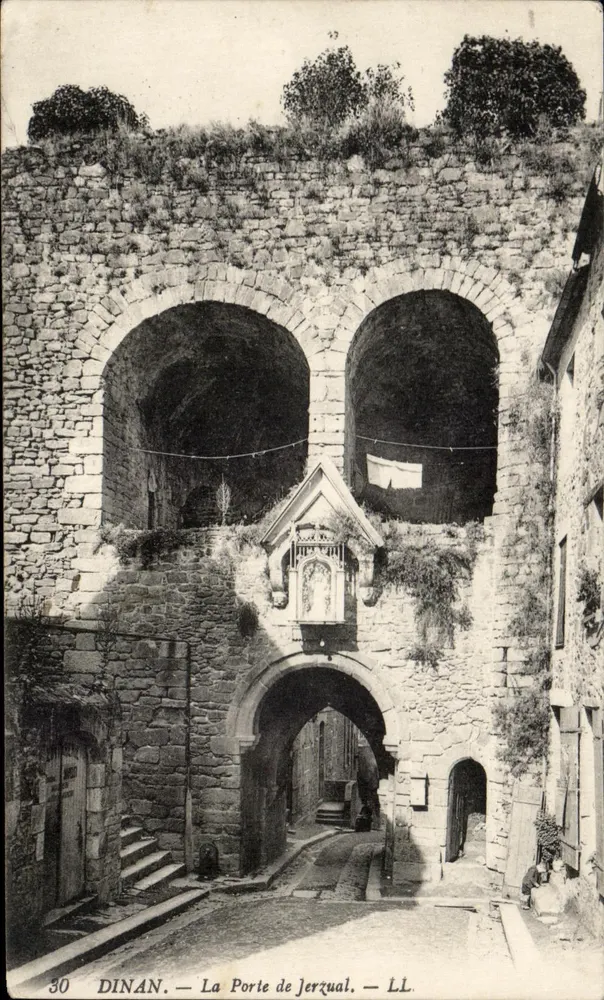Dinan — A Porta de Jerzual — LL - Frente