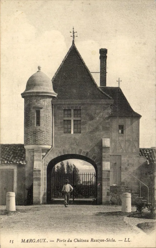 Margaux — Tor zur Burg Rauzan-Sécla — LL. n°15 - Vorderseite