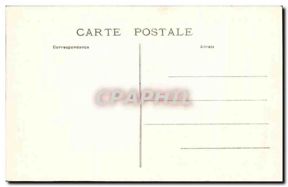 La Ferté-Milon (Aisne) — Ruinen des Alten Schlosses — Verleger: Bézier-Dupuis - Rückseite