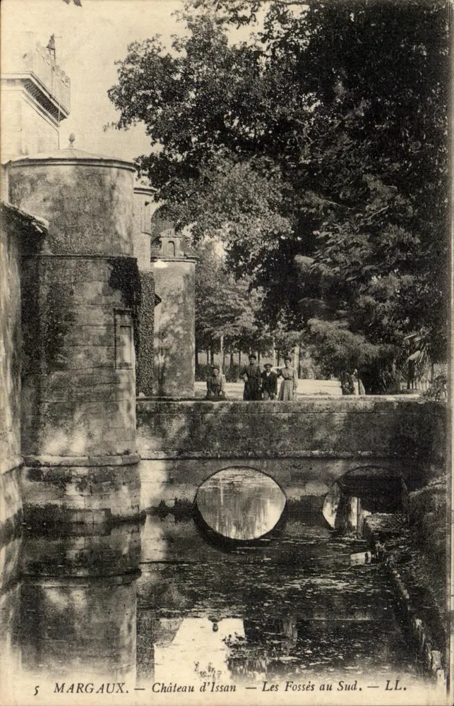 Margaux — Château d'Issan — Die Fossen im Süden — LL. — n°5 - Vorderseite