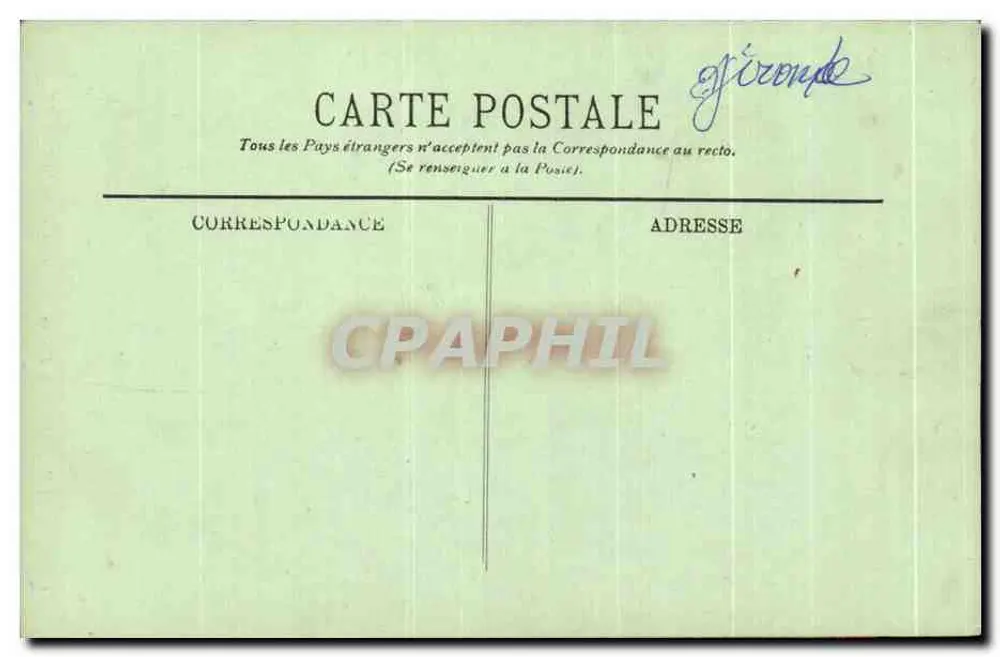 Margaux — Château d'Issan — Die Fossen im Süden — LL. — n°5 - Rückseite