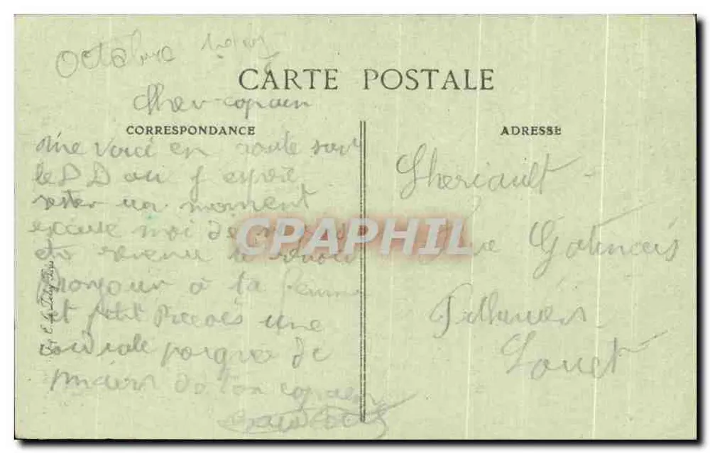Saint-Dizier — Capela do Colégio — H. G. n° 3016 - Verso