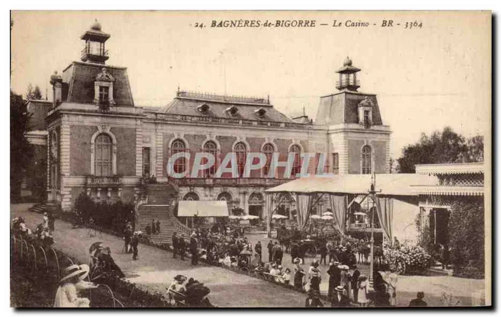 Bagnères-de-Bigorre — O Casino — BR 3364 - Frente