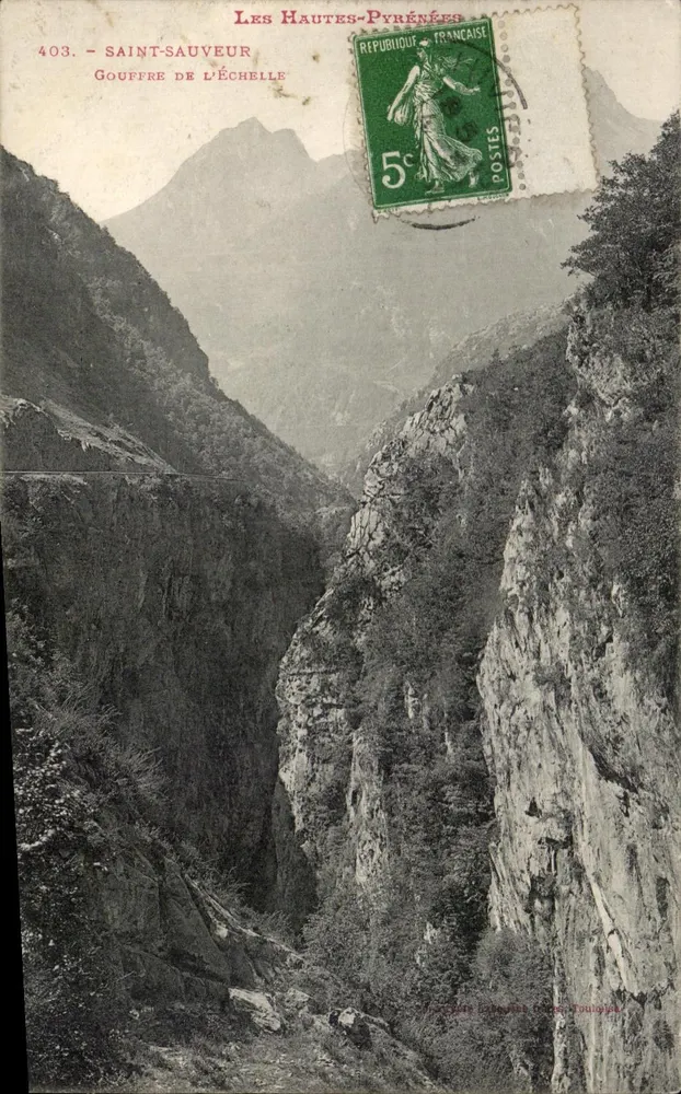 Gouffre de L'Échelle — Saint-Sauveur — Verlag: Tourbey - Vorderseite