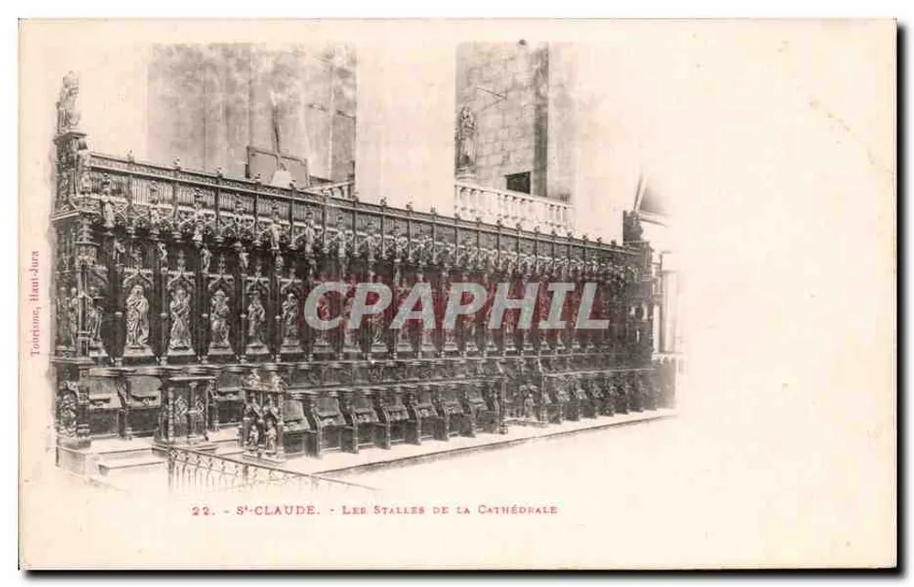 Sens-Claude - As bancadas da catedral — Tourrione, Haut-Jura, n°22 - Frente