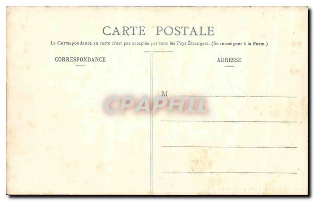 St-CLAUDÉ - Die Ernte und das Krankenhaus — unbekannter Verleger, n° 13 - Rückseite
