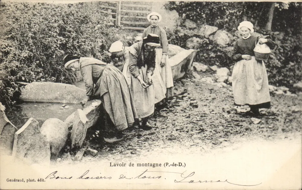 Bergwaschhaus (P.-de-D.) — Gendraud, phot. publ. — Larnac - Vorderseite