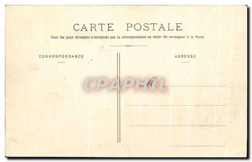 Auvergne - Ankunft am Gipfel des Puy de Dôme — G. Delaunay, Verlag, Clermont-Ferrand - Rückseite