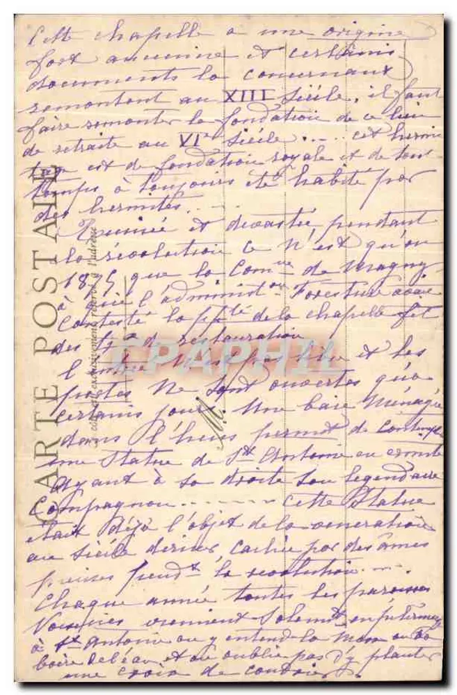 Capela Milagrosa de Saint-Antoine — LT Fotografia n°48 - Verso