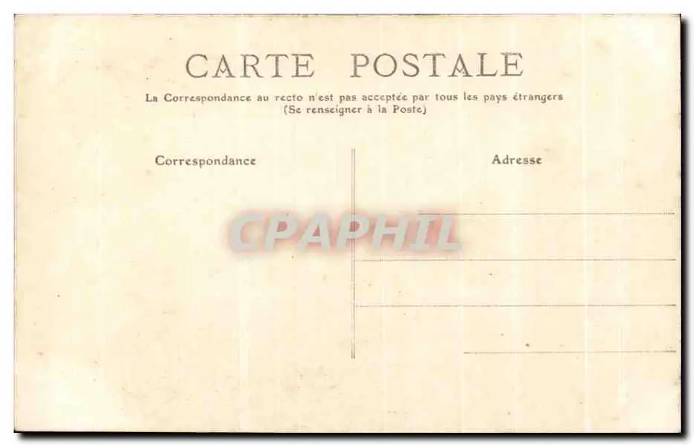Musée du Louvre — Les Ordonnances — Collection F. Fleury - Verso
