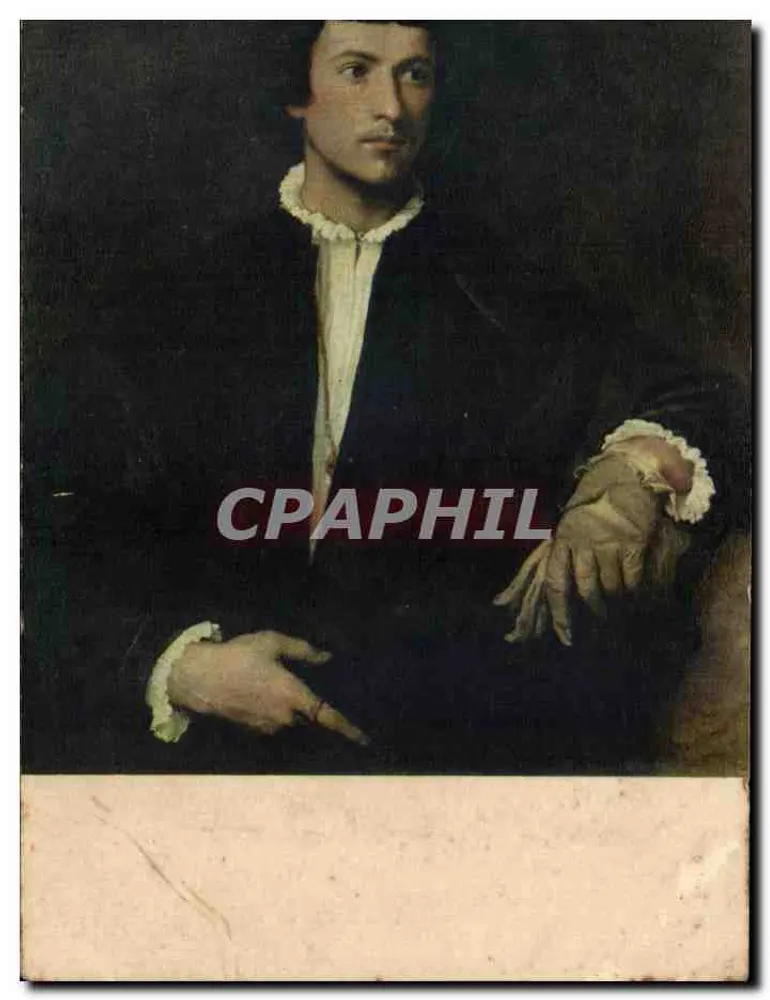 Der Titian — Der Mann mit dem Handschuh — Braun & Cie, Imp. M. Housse-Dornach - Vorderseite