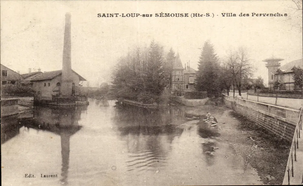 Saint-Loup-sur-Sémouse (Hte-S.) — Villa des Pervenchus — Verlag Laurent - Vorderseite