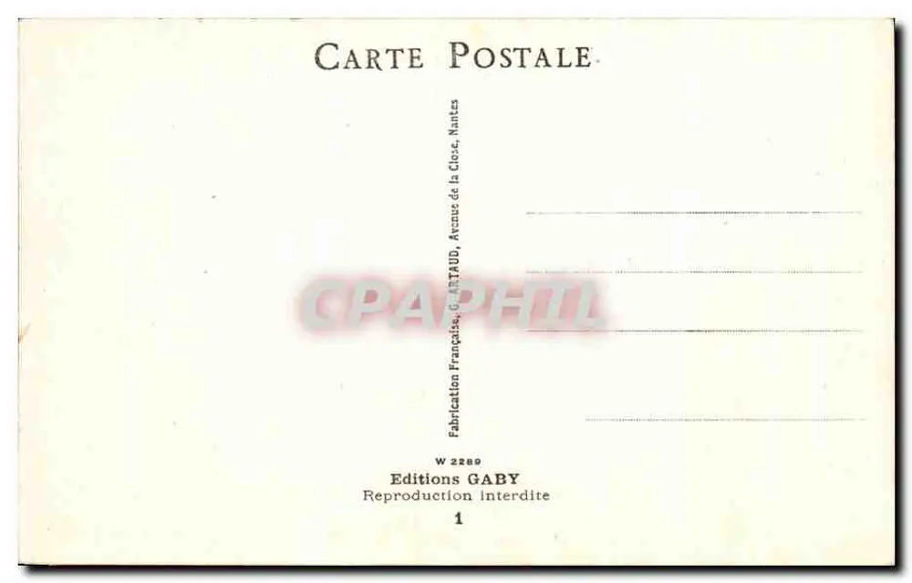 A Alerta no acantonamento — G. Policot — Edições GABY, Nantes - Verso