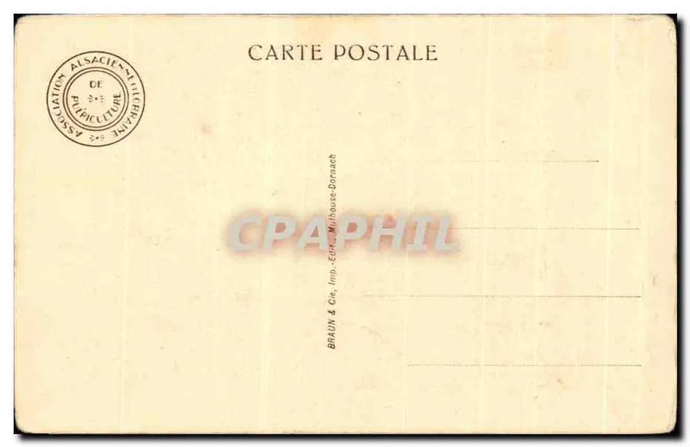 Deux enfants et un chien — scène intérieure — gravure de Jean Chocquet-Frond - Rückseite