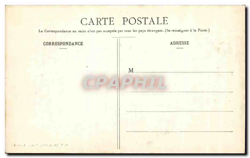Le Mont Dore — La Rue Ramond und die Einrichtung — G. Delaunay, Verlag, Clermont-Ferrand - Rückseite