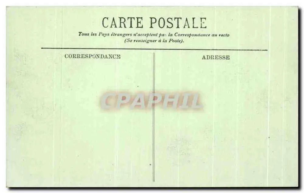 Vichy — Place de la République und Bourse du Travail — LLS - Rückseite