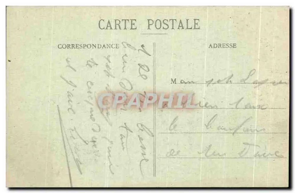 Vézelise — Faubourg de Nancy — Rue des Halles, éditeur - Rückseite