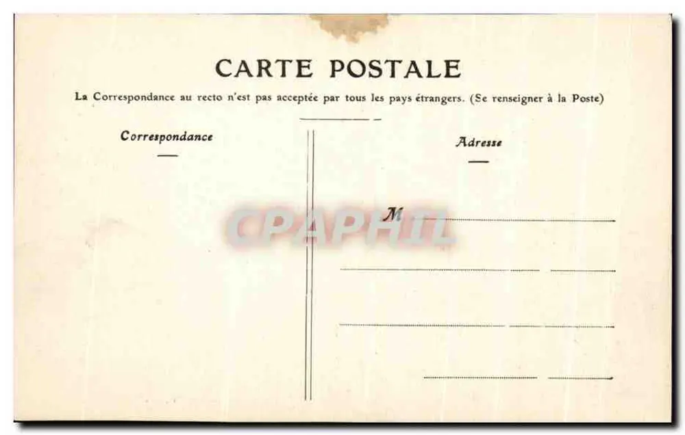 Chalons-sur-Marne — Avenida da Estação — Pressin, Chalons-sur-Marne - Verso