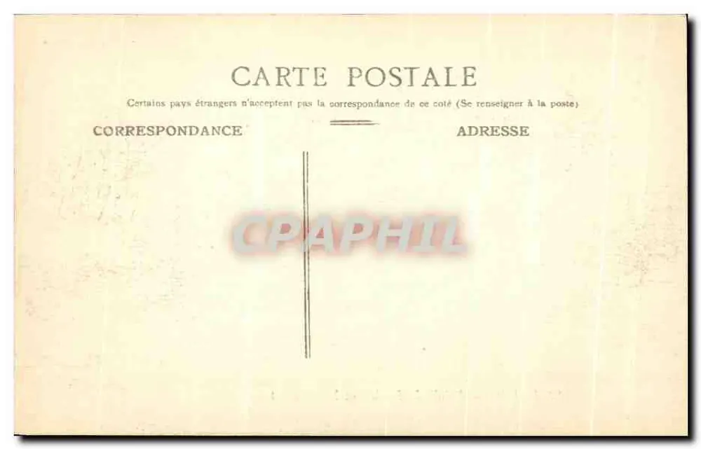 Reims — Palácio de Justiça e Rue Carnot - Verso