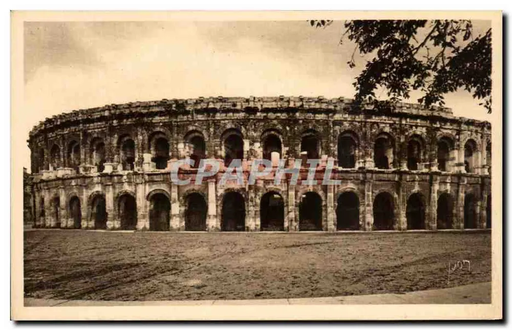 Die Arenen von Nîmes — Nîmes (Gard) — Les Éditions d'Art Martel - Vorderseite
