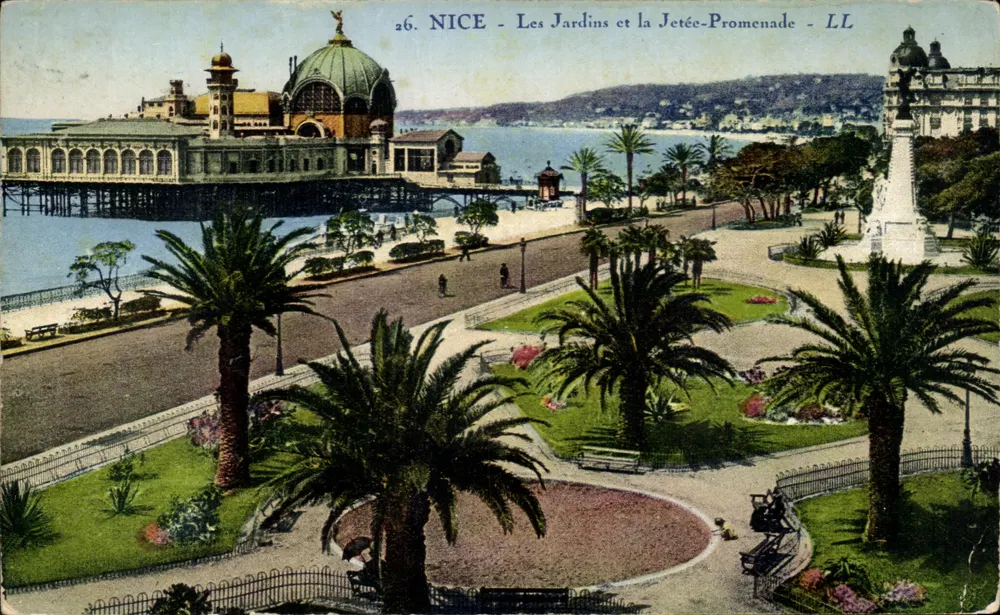 NICE - Os Jardins e a Pista de Areia - LL - Frente