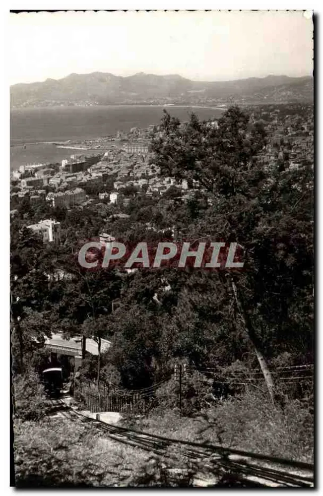 Cannes — Der Funicular von Super-Cannes — Éditions Rella - Vorderseite