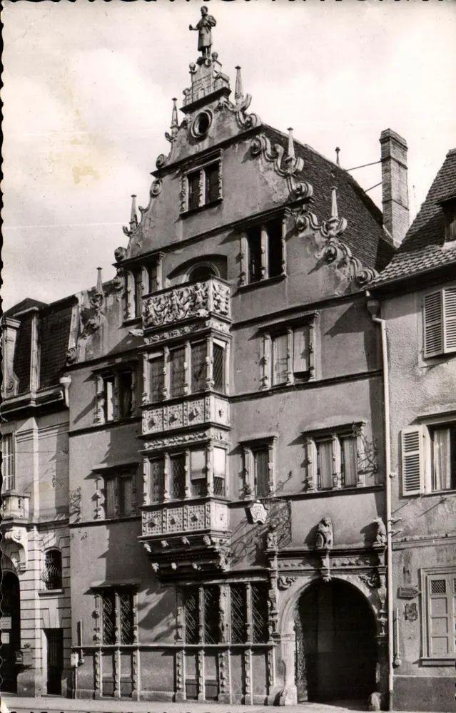 Colmar - A Casa das Cabeças — editor anônimo, n° de série P.644 - Frente