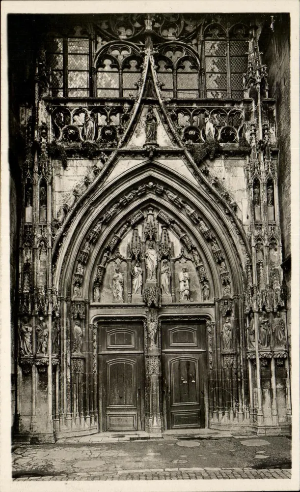 Pont-à-Mousson — Monumentale Pforte der Kirche St-Martin — Coll. Rousselle - Vorderseite