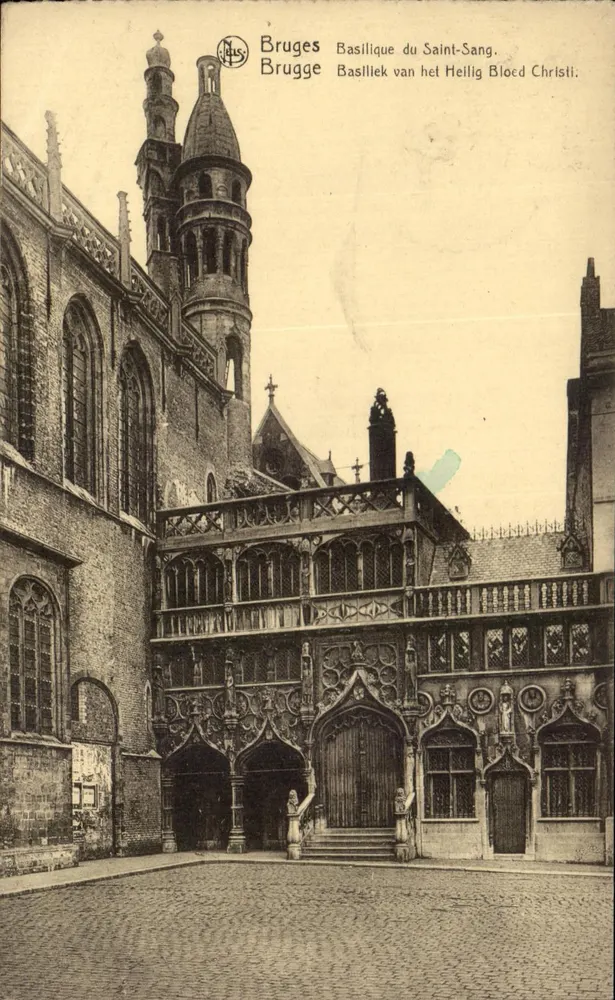 Bruges - Basilique du Saint-Sang — éditeur N. LELIS, n° 1350 - Frente