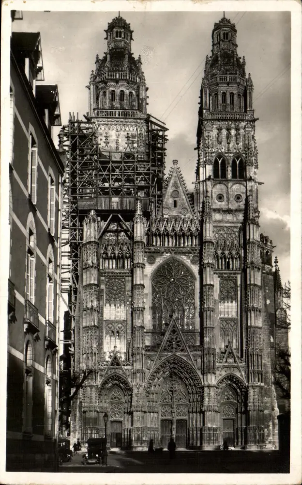 Tours — Kathedrale Saint-Gatien — Gotischer Stil — Edition Studio Letrid Tours - Vorderseite