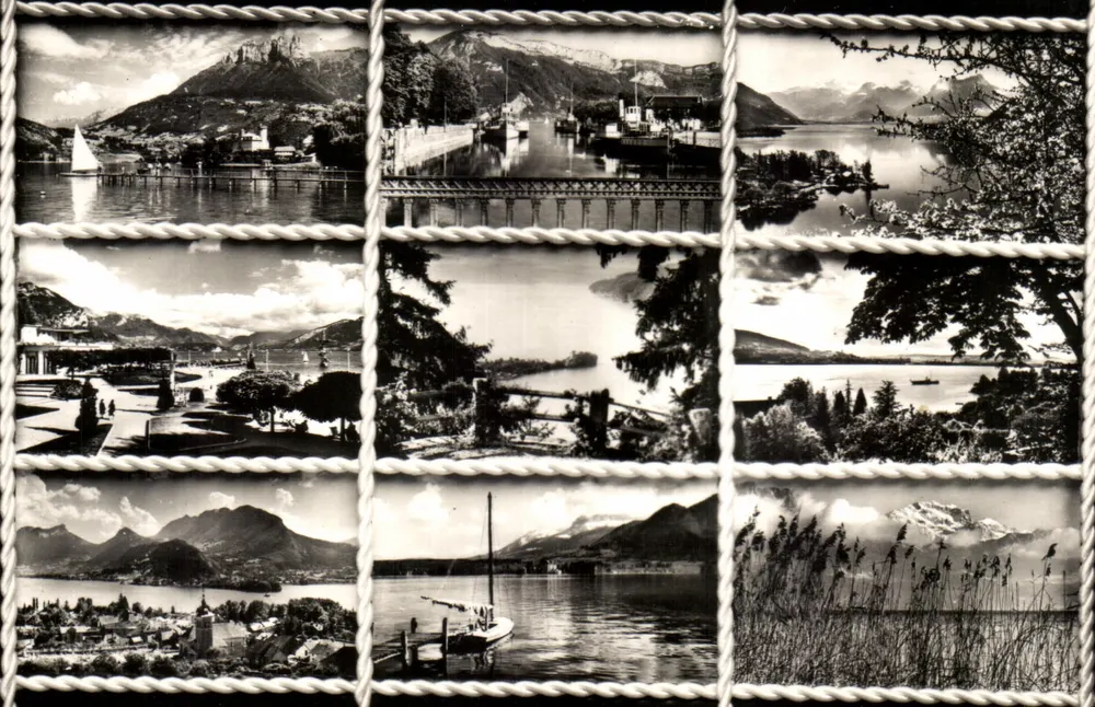 Lago de Annecy — vista panorâmica — G. ROSAL-MIGNOD - Frente