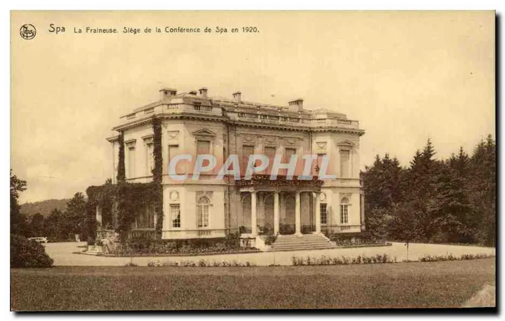 Spa La Fraineuse — Sitz der Spa-Konferenz 1920 — Verlag Em. Thill, Brüssel, Serie 18, Nr. 29 - Vorderseite