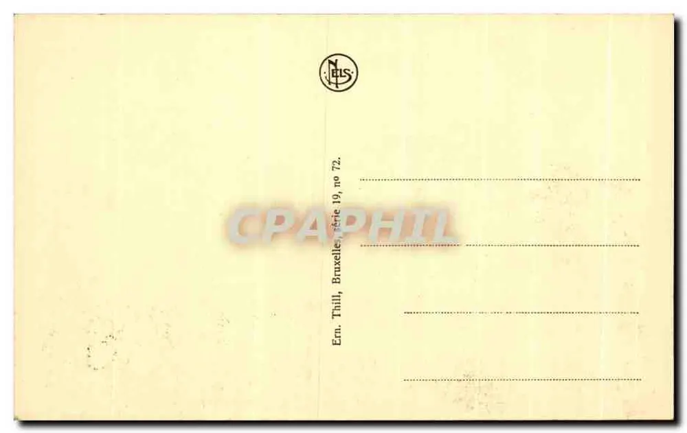 Poelcapelle. Monument Guynermer. — Editor Nels, série 19, n° 72. - Verso