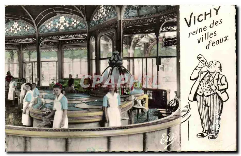 Vichy — Wasserbereich — Verleger Elée - Vorderseite