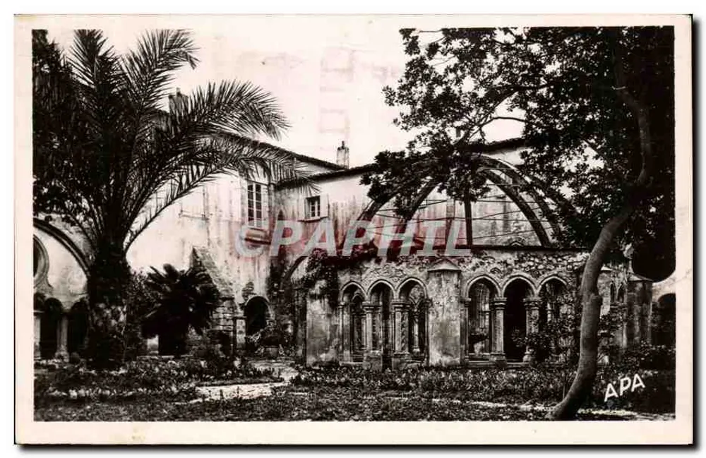 Abtei Valmagne — Garten und Cloister — APA - Vorderseite