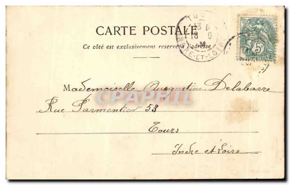 Notre-Dame d'Etang - Arredores de Dijon — L. V., editor - Verso