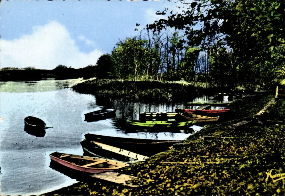 As margens do Loiret — Terre Blanche — editor Or-Harmignies, n° 373-S - Frente