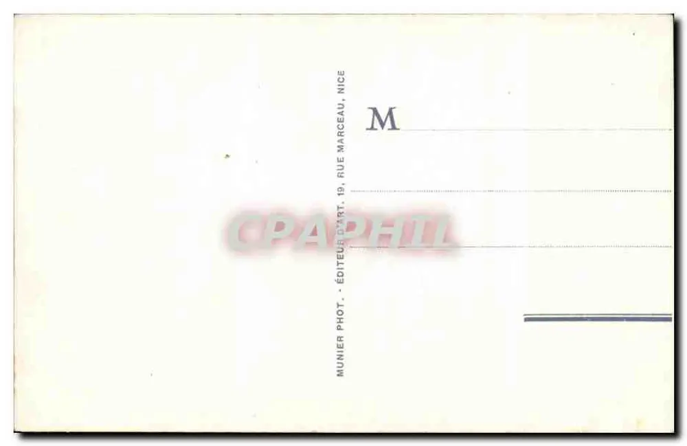 Monaco — Schloss des Prinzen, Ehrenhof und Kapelle — RM, n° 290 - Rückseite